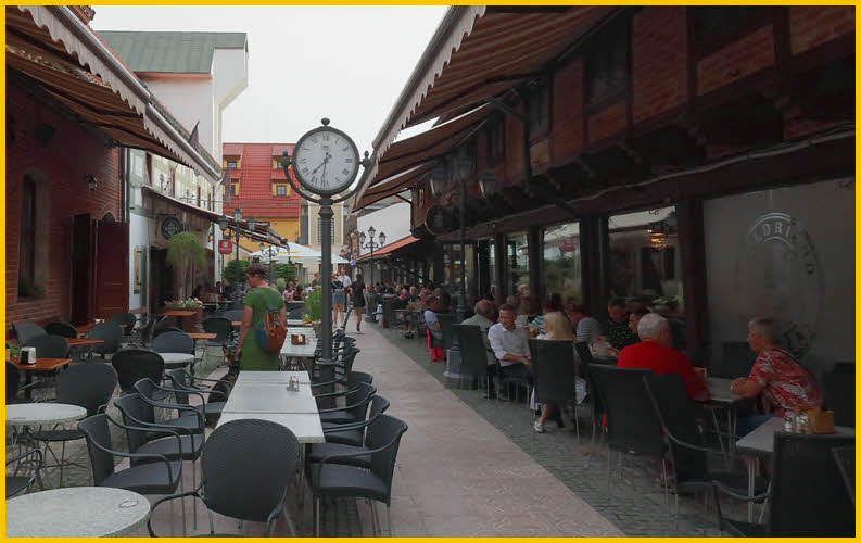 Evening Street Scene